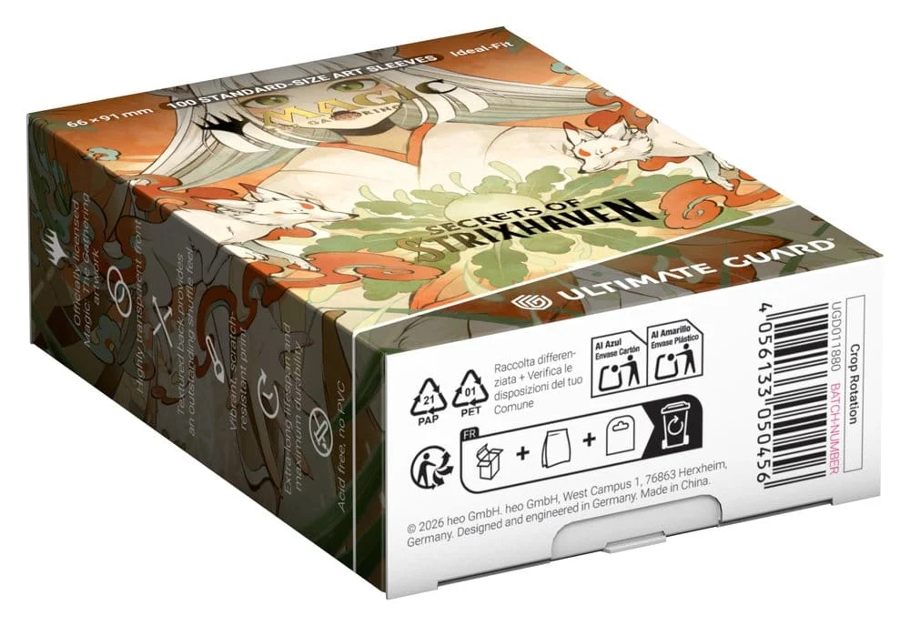 Ultimate Guard Art Sleeves 66 x 91 mm (100 Sleeves) Magic: The Gathering | Secrets of Strixhaven - Crop Rotation